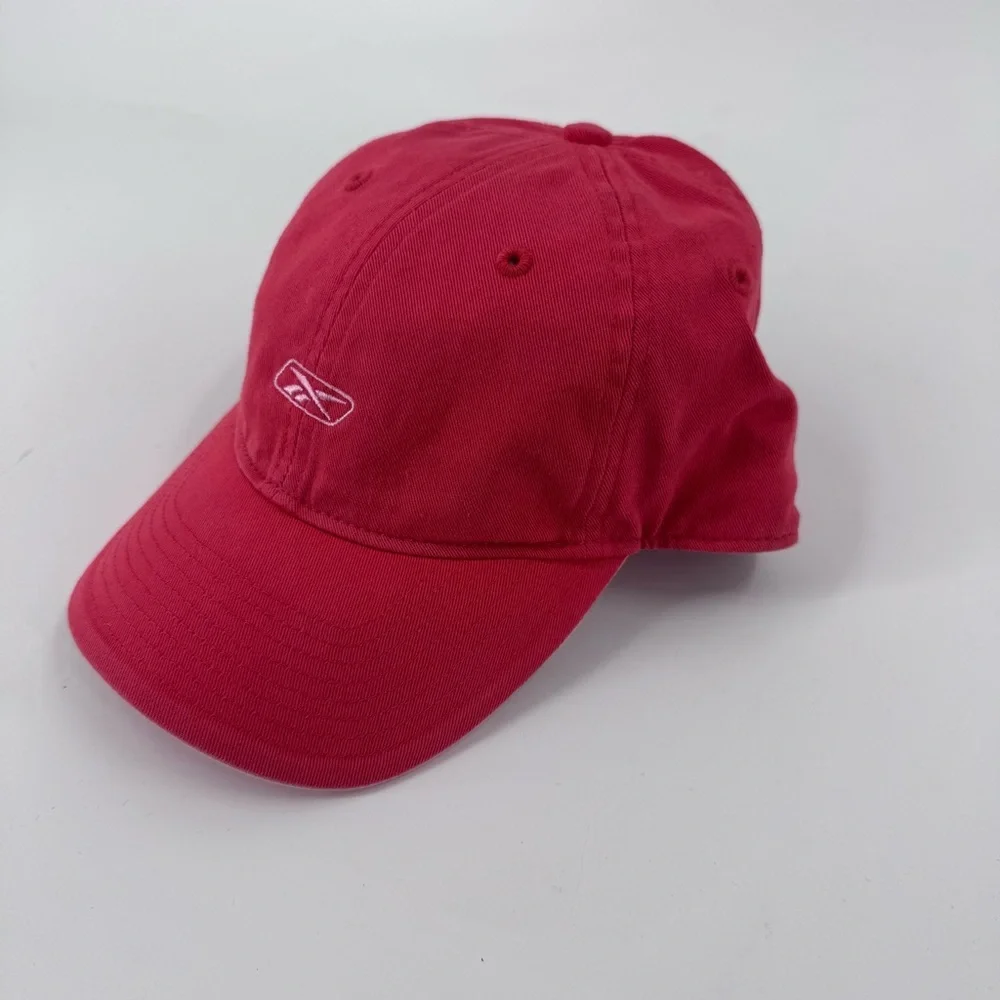 Reebok Red and Pink Baseball Cap‎ with Embroidered Logo